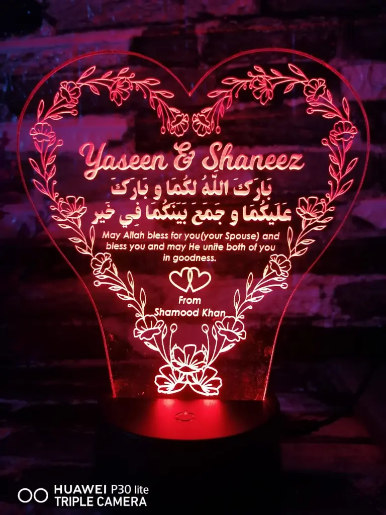 Heart shape Congrats Tisha +Yashvin - RED.webp