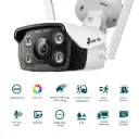 TP-Link 4MP Outdoor Full-Color Wi-Fi Bullet Network Camera VIGI C340-W 4mm (UN)