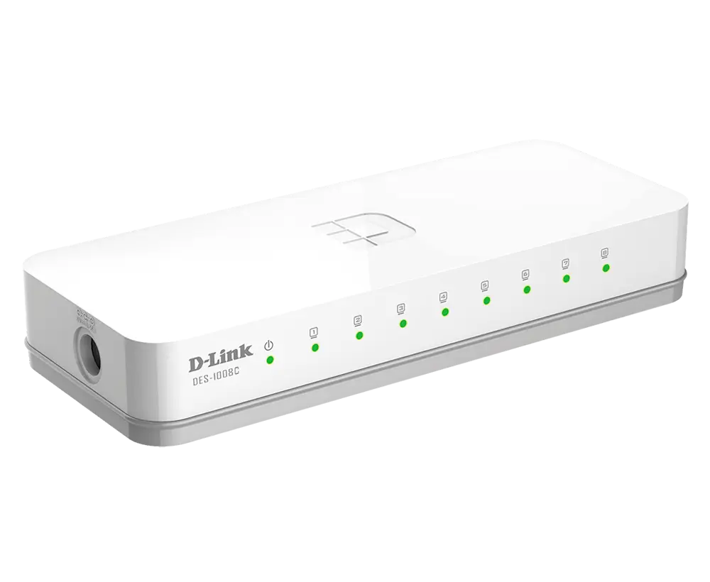Dlink DES-1008C/E - 8-port 10/100M Unmanaged Switch