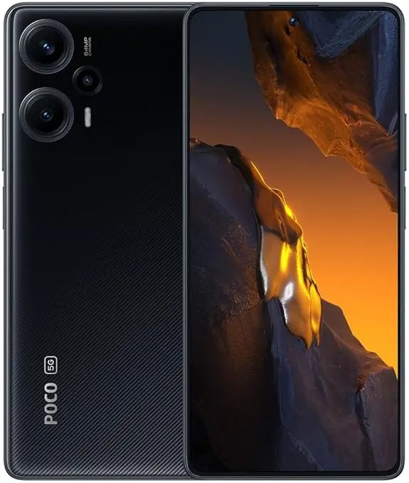 POCO F5 Black 12GB RAM 256GB ROM