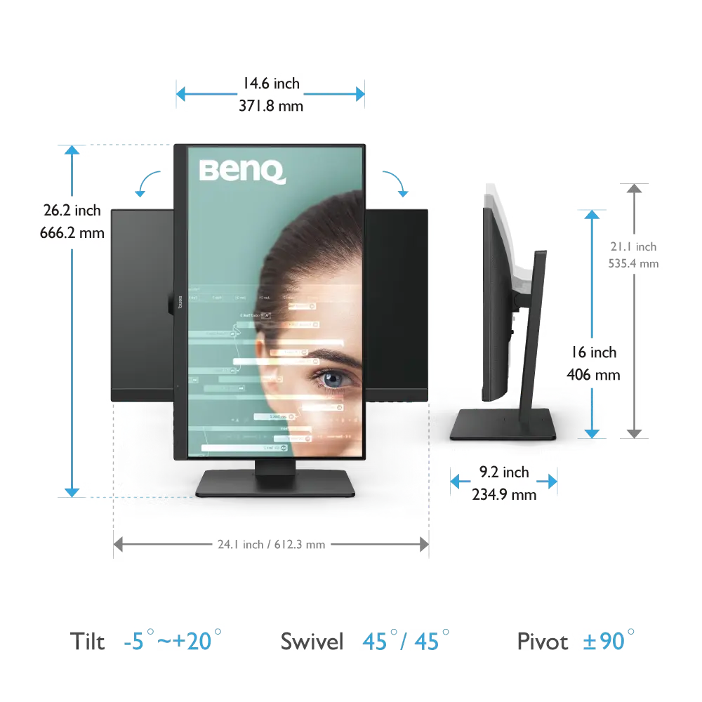 [CS- BenQ GW2785TC] BenQ GW2785TC - 27" 1080p Eye-Care Monitor with Speaker
