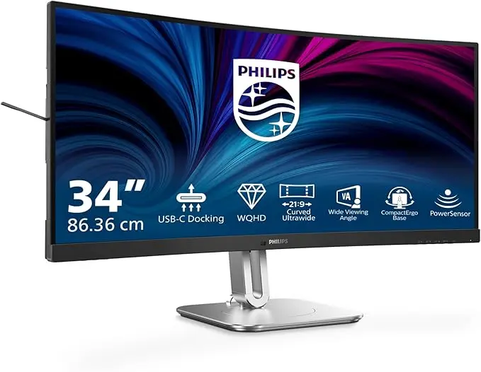 PHILIPS 34B2U5600C - 34 Inch Curved Business monitor 