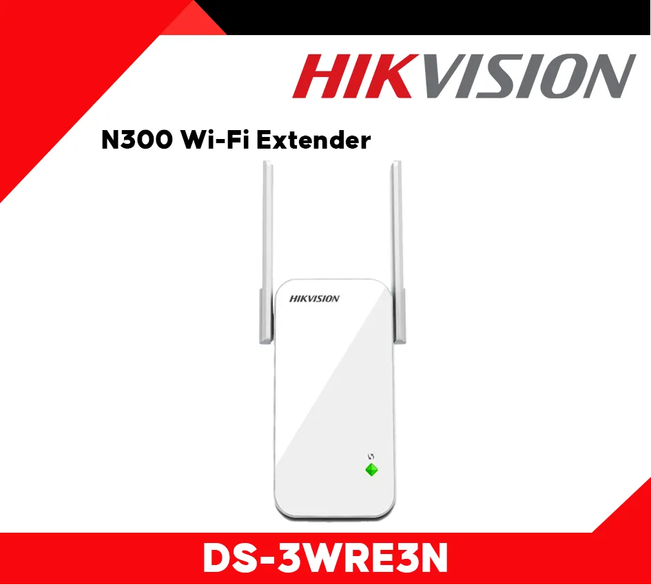 HIKVISION N300M WiFi4 wireless extender - DS-3WRE3N