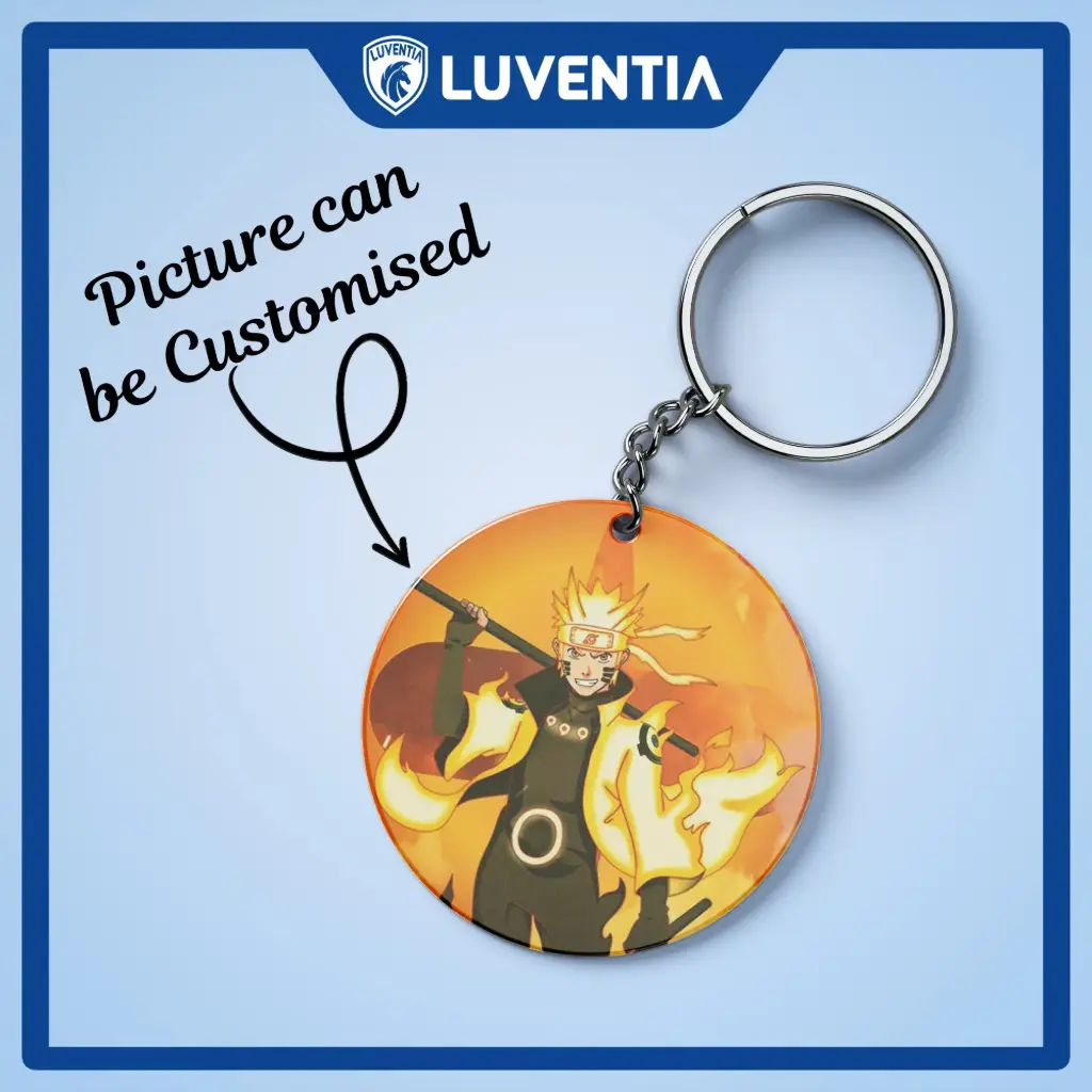 Keychain Anime - Naruto Fire