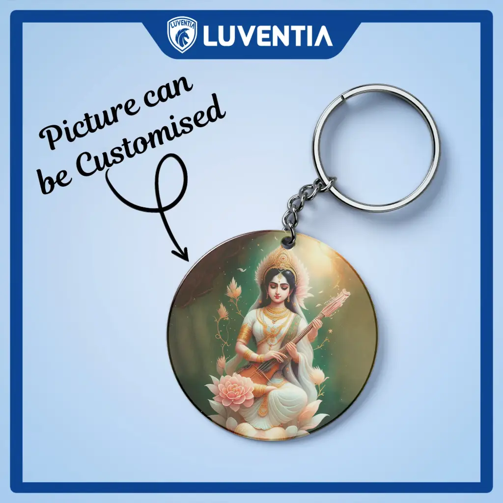 Keychain Hindu - Saraswati