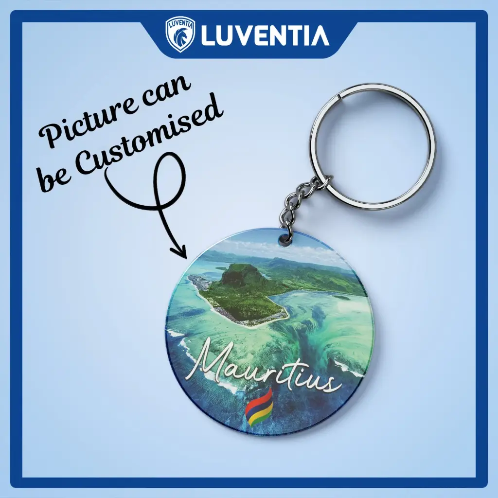 Keychain Mauritius - Le Morne Waterfall