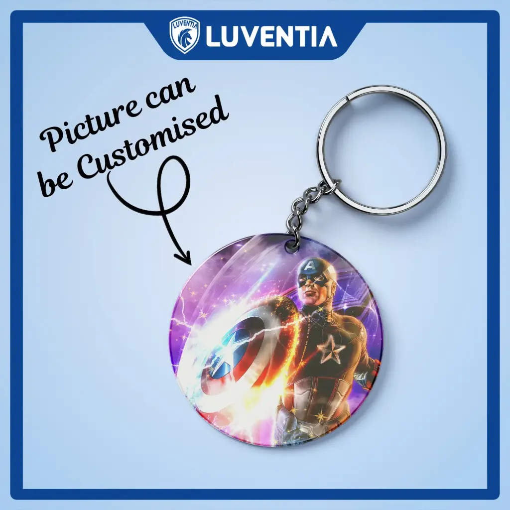 Keychain Superhero - Capitain America