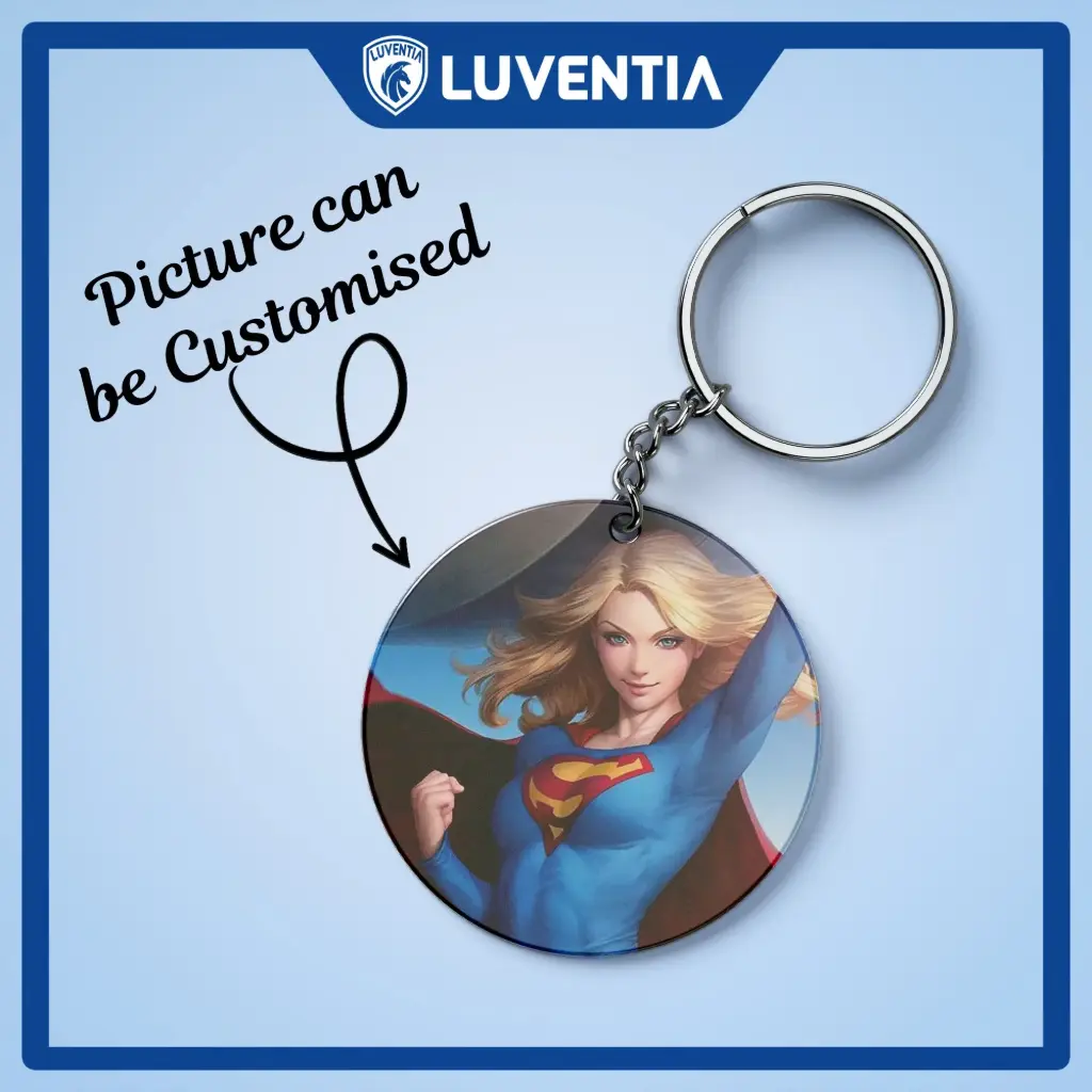 Keychain Superhero - Supergirl