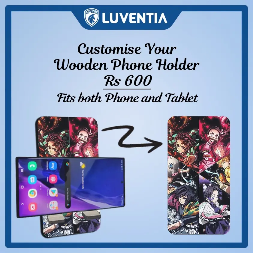 Phone Holder UV - Anime - Demon Slayer - Group sliced