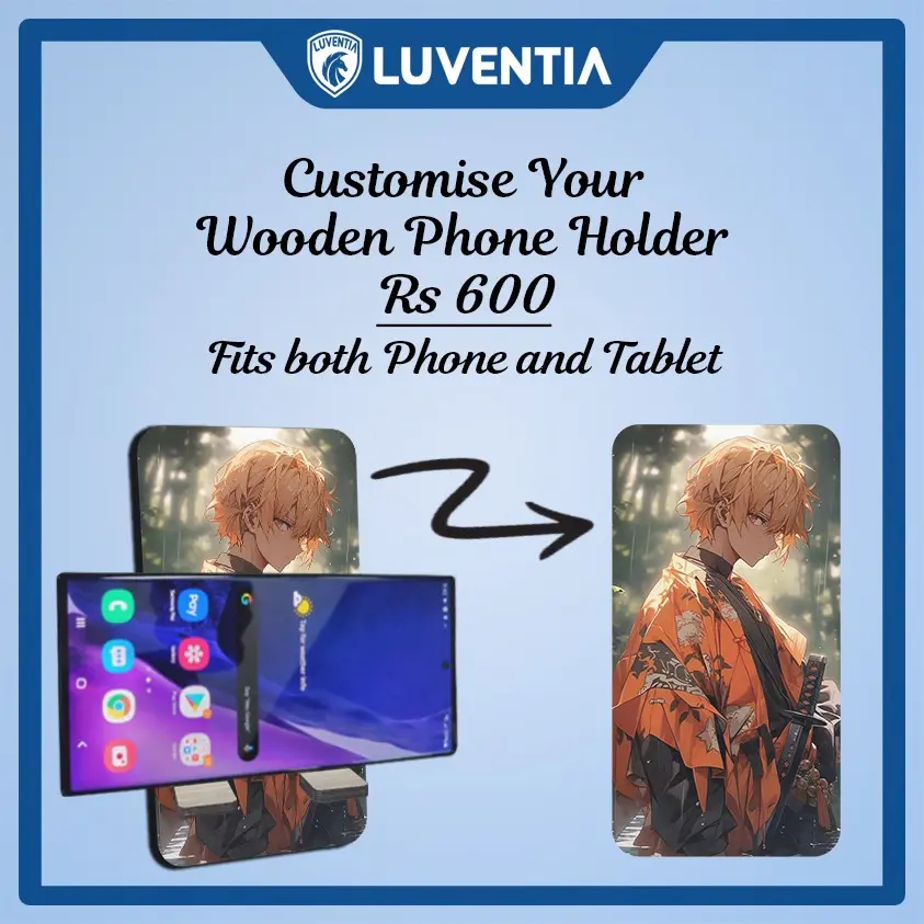 Phone Holder UV - Anime - Demon slayer - Zenitsu Profil