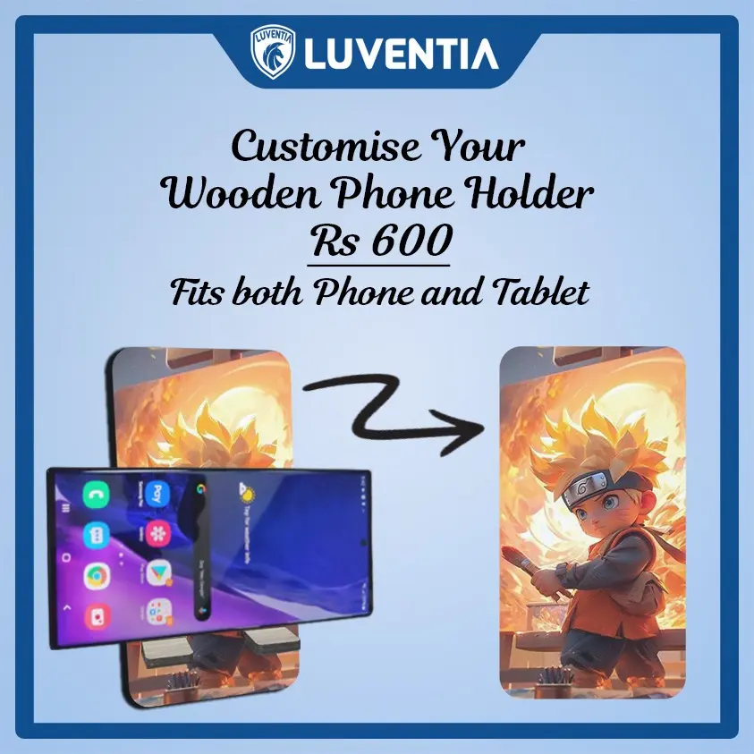 Phone Holder UV - Anime - Naruto Chibi painter