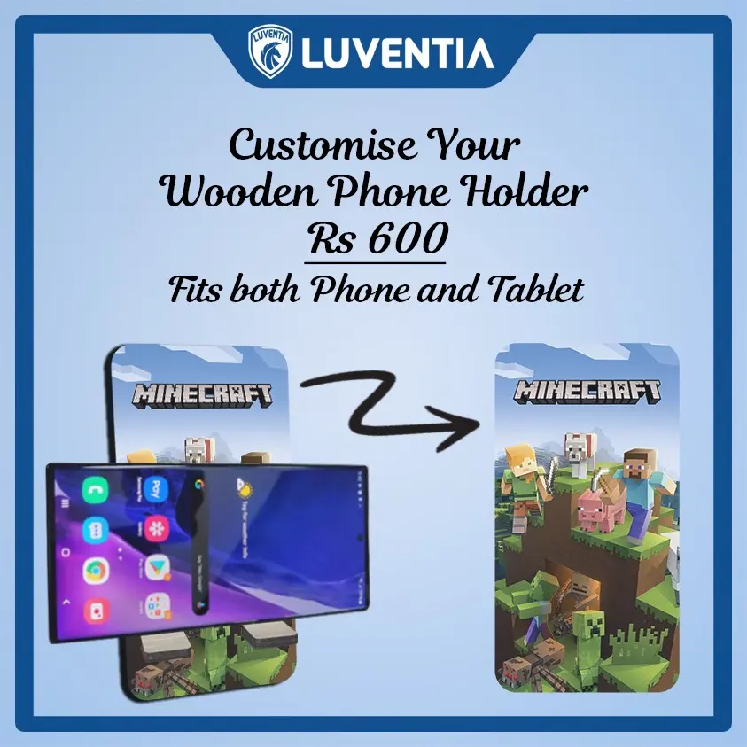 Phone Holder UV - Game - MineCraft