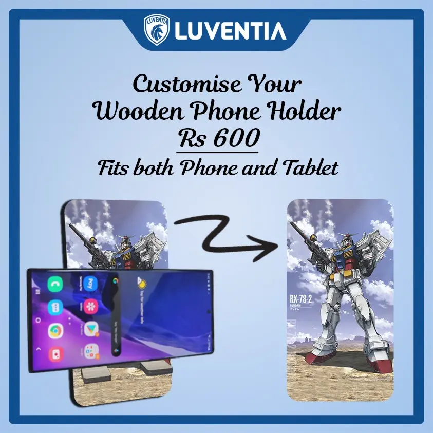 Phone Holder UV - Anime - Gundam - Rx-78-2