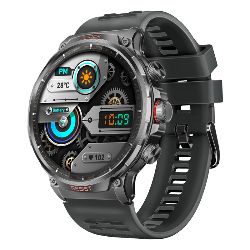 Promate Tough-Built Fitness Tracker Smartwatch with BT Calling - R20