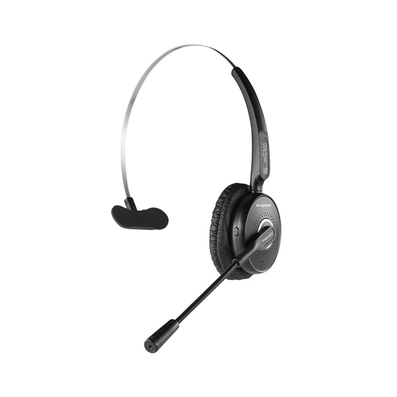 Promate Call Centre Over Ear Mono Earphone - ENGAGE