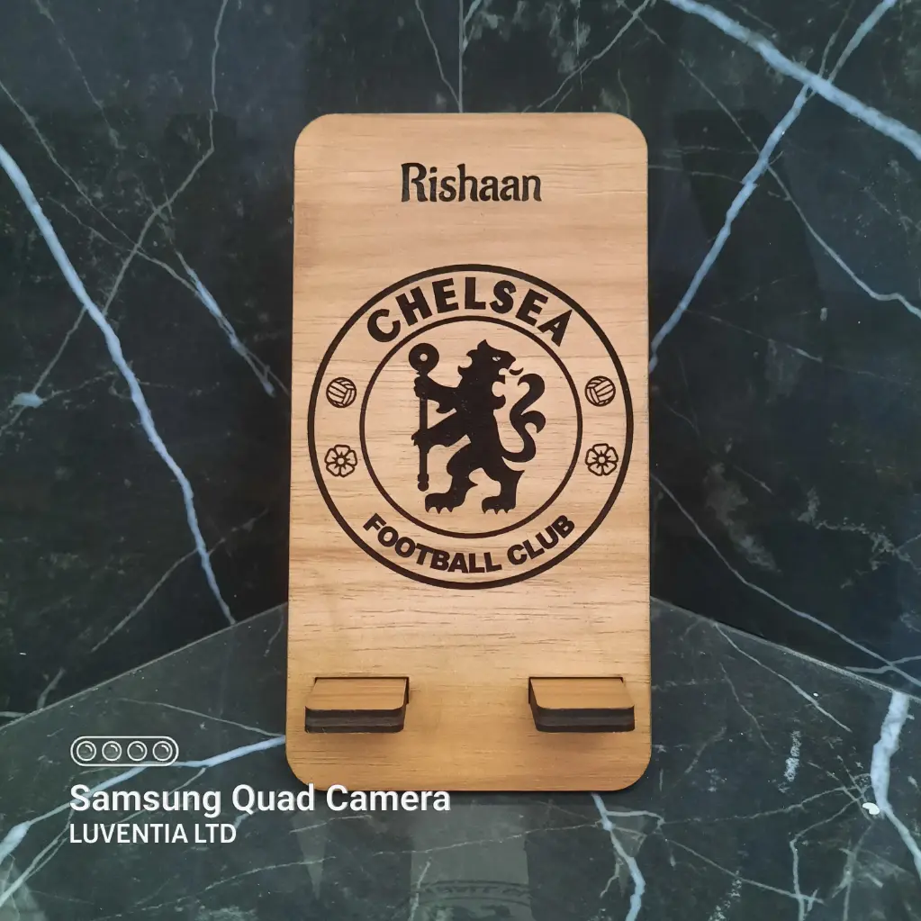 Phone Holder Engraving - Chelsea