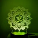 Om - Led Lamp - Engraving (15cm)