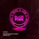 BlackPink Names - Led Lamp - Engraving (15cm)