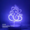 Ganesh - Led Lamp - Engraving (15cm)
