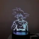 Goku 1 - Led Lamp - Engraving (15cm)