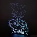 Goku 2 - Led Lamp - Engraving (15cm)
