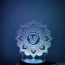 Om Tamil - Led Lamp - Engraving (15cm)