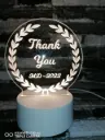 Thank You - Led Lamp - Engraving (15cm)