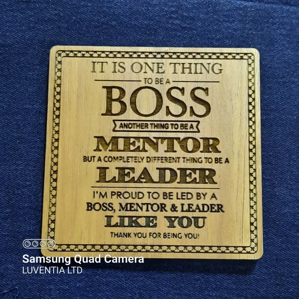 Mentor - Wooden Frame 12cm