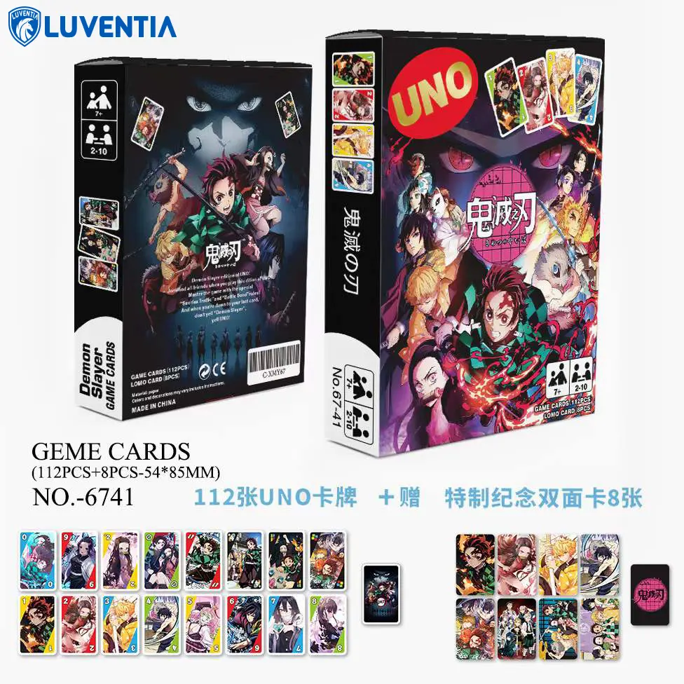 UNO CARD - Demon Slayer