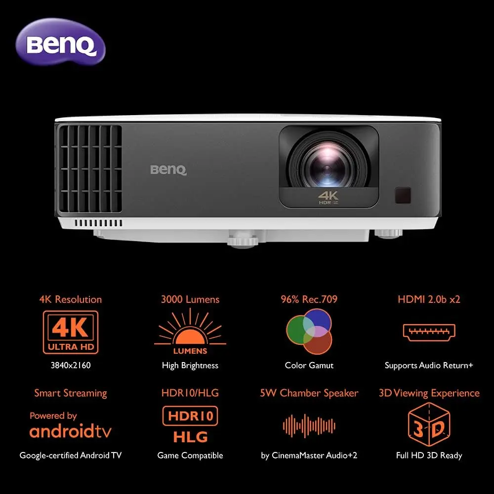 BenQ TK700STi | 4K 3000lm BenQ Casual Gaming Projector