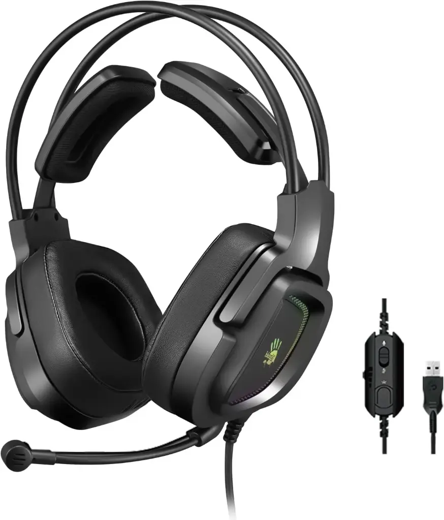 Headset  Bloody RGB Gaming Virtual Surround 7.1 USB-C/Bluetooth MR575 