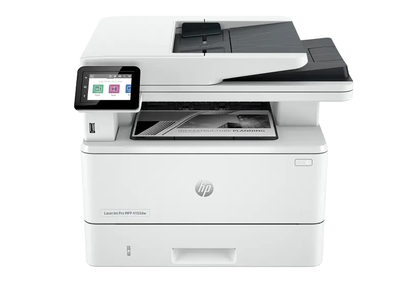 HP LaserJet Pro MFP 4103dw Printer (2Z627A) 