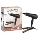 CARMEN - Studio Duo Ceramic Hair Dryer & Straightener Set (SEL-1937)