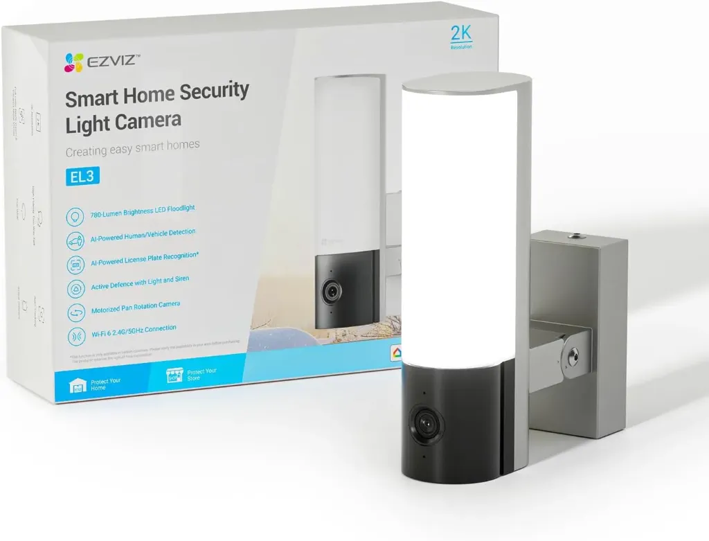 EL3 Smart Security Wall-Light Camera 2K 3MP (Outdoor) WIFI