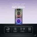 VolkanoX Master Series Dual 8" Party Speaker Model: VKX-3901-D8-BK
