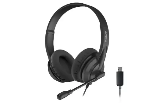 [CS- HS-A4-HU10]  Headset  A4Tech HU-10 USB (Call Center)