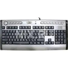 [CS- KBP-A4-ANION] Keyboard PS2  A4Tech KAS-15MU Anion
