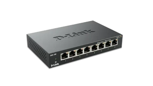 [LXLT-006040] Dlink DGS-108/E - 8-port 10/100/1000M Unmanaged Switch