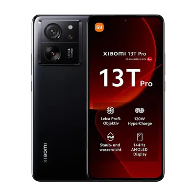 [LXLT-069990] XIAOMI 13T PRO 5G Black 12GB RAM 512GB ROM