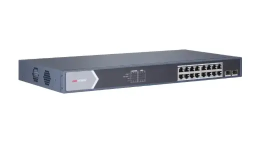 [TT- HIK DS-3E0518P-E/M] HIKVISION POE SWITCH 16 PORT - DS-3E0518P-E/M