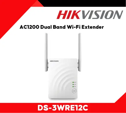[TT- HIK DS-3WRE12C] HIKVISION AC1200M Dual-band WiFi5 wireless extender - DS-3WRE12C
