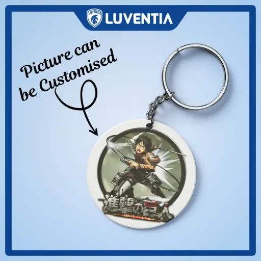 Keychain Anime - Attack on Titan Personage Eren