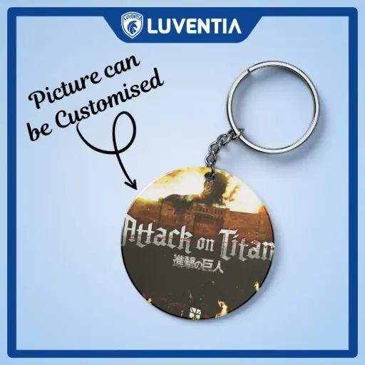Keychain Anime - Attack on Titan - Wall