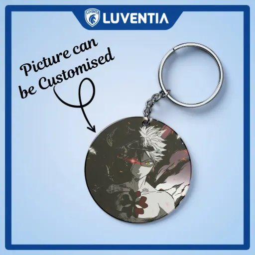 Keychain Anime - Black Clover - Asta Black