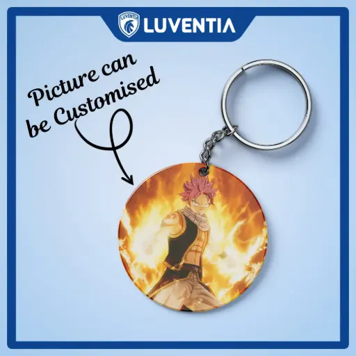 Keychain Anime - Fairy Tale - Natsu Fire