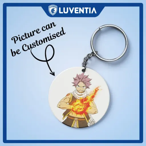 Keychain Anime - Fairy Tale - Natsu White