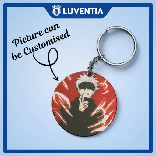 Keychain Anime - Jujitsu Kaisen Gojo Red