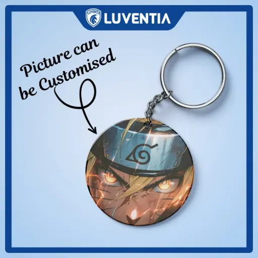 Keychain Anime - Naruto Face Closeup