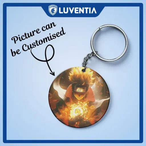 Keychain Anime - Naruto Fire ball