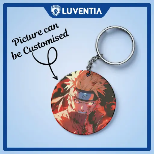 Keychain Anime - Naruto red fire